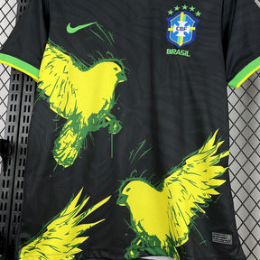 Camisa Brasil Dove Edition Black 25/26 - (Torcedor) Masculina
