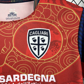 Camisa Cagliari Year of the Snake Limited Edition 24/25 - (Torcedor) Masculina