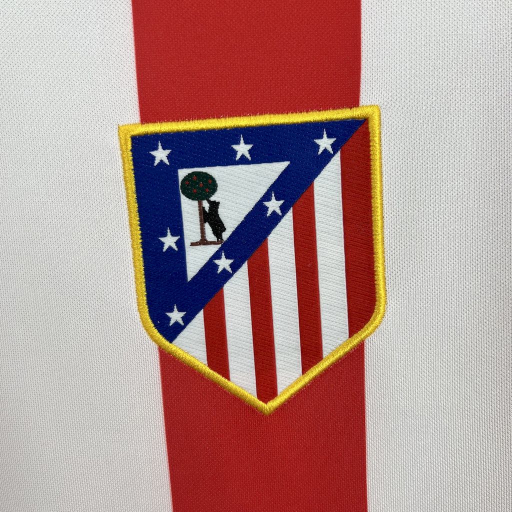Camisa Atlético De Madrid Home 02/03  - Versão (Retrô)