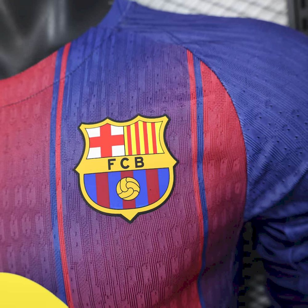 Camisa Barcelona 25/26 Home - (Jogador) Manga Longa