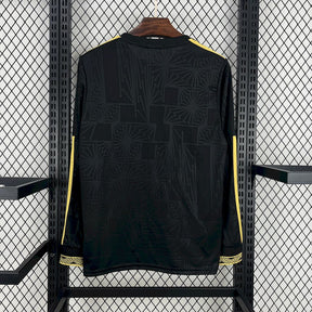 Camisa México Gold-Black Manga Longa 25/26 - (Torcedor) Masculina