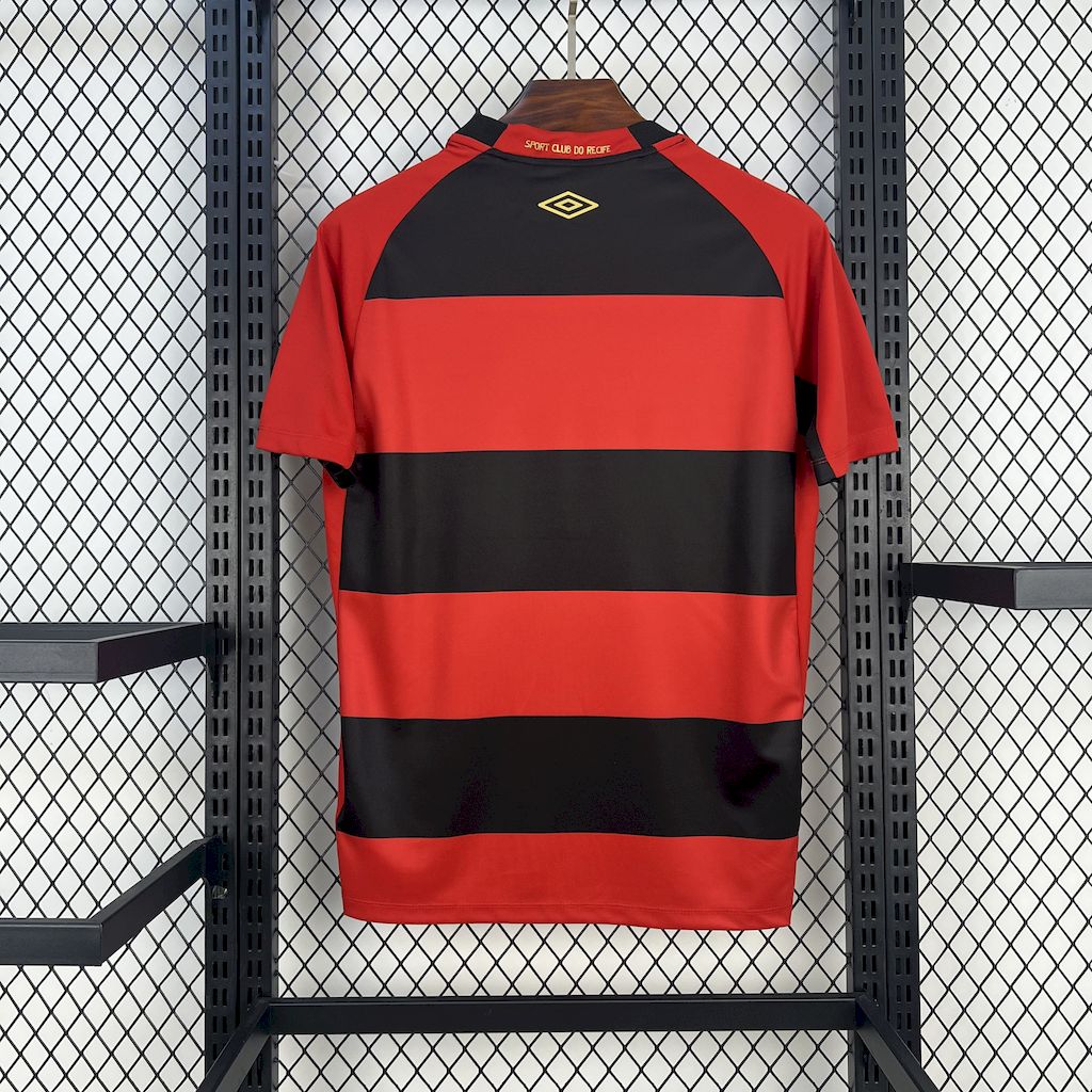 Camisa Sport Recife Home 25/26 - (Torcedor) Masculina