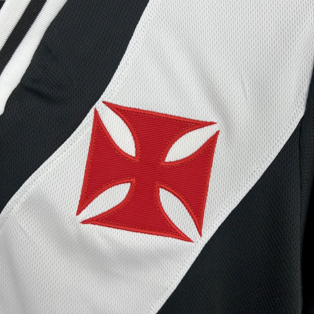 Camisa Vasco Da Gama Home 25/26 - Kappa (Torcedor) Masculina