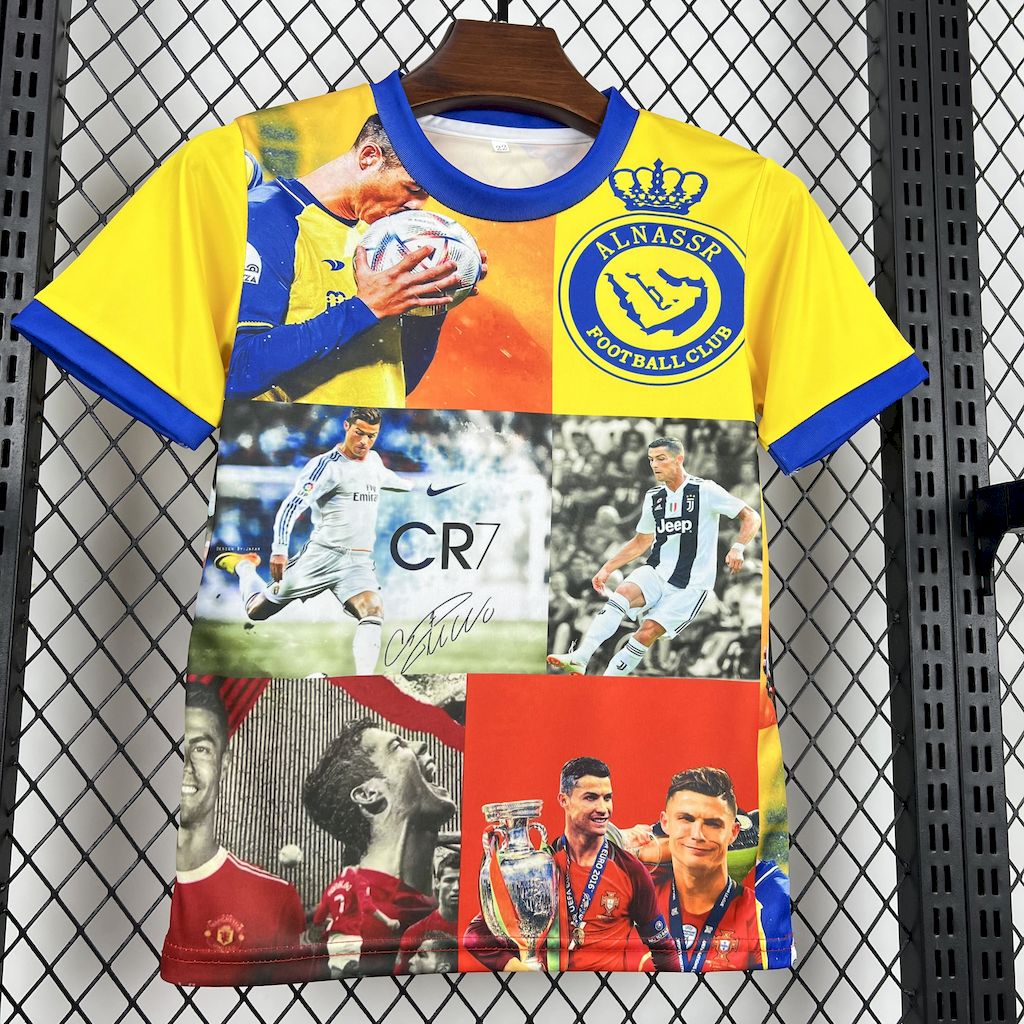 Kit Infantil Cristiano Ronaldo 25/26 All Clubs Mix
