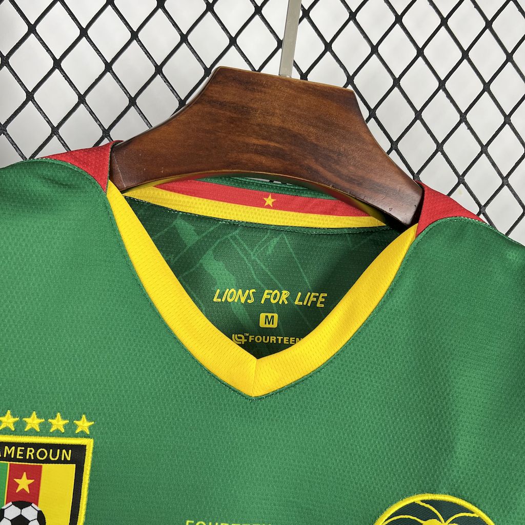 Camisa Camarões Home 25/26 - (Torcedor) Masculina