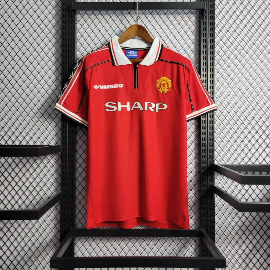 Camisa Manchester united Home 98/99 - Versão (Retrô)