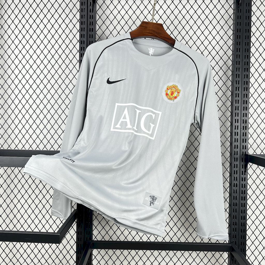 Camisa Manchester United 07/08 Goleiro Fourth - (Retrô) Manga Longa