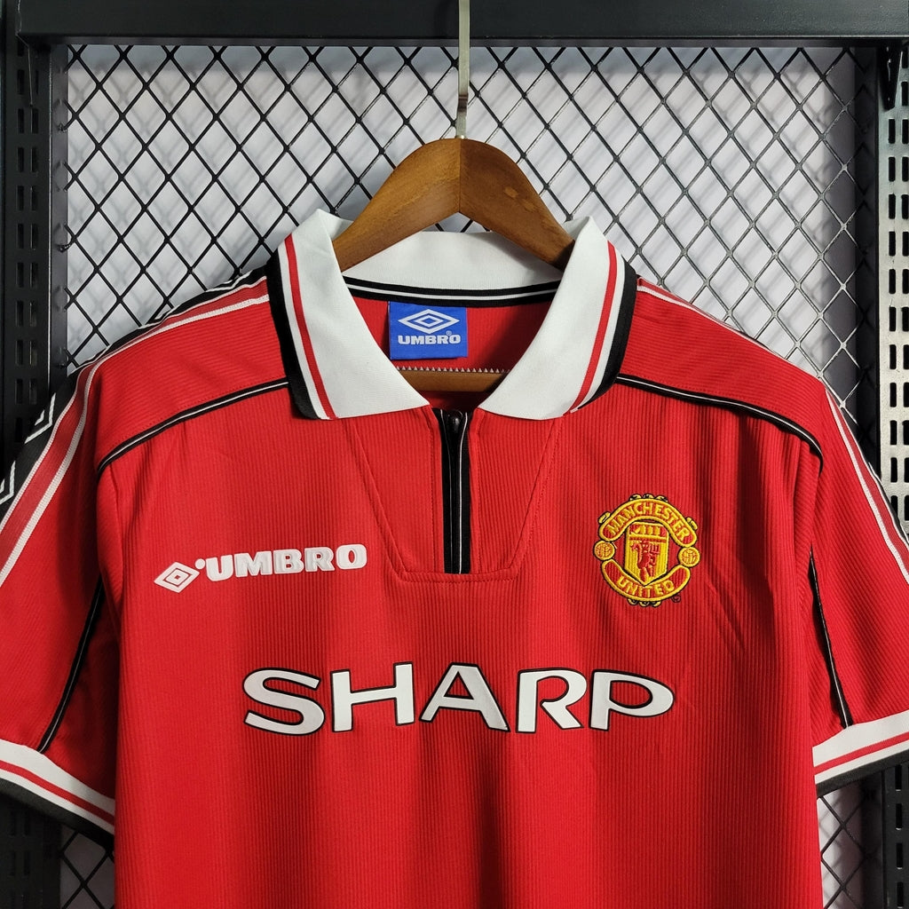 Camisa Manchester united Home 98/99 - Versão (Retrô)