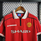 Camisa Manchester united Home 98/99 - Versão (Retrô)