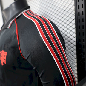 Camisa Manchester United Edição-Especial Adidas 25/26 - Versão (Jogador) Manga Comprida