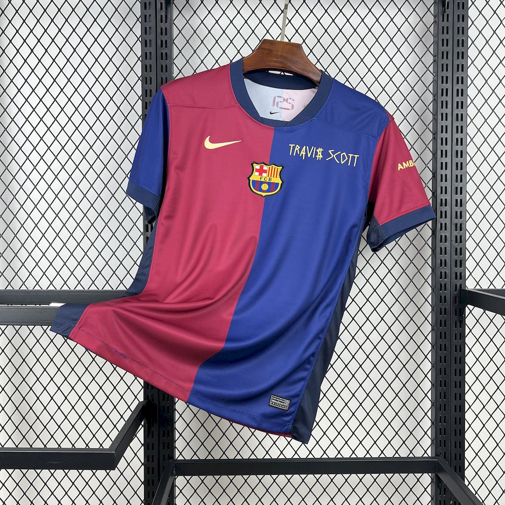 Camisa Barcelona 24/25 Home (Travis Scott) - (Torcedor)