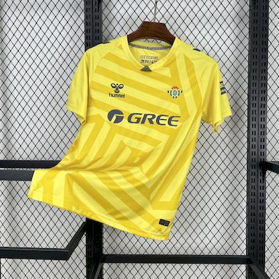 Camisa Rea Betis Goleiro-Amarela 25/26 - Versão (Torcedor) Masculina
