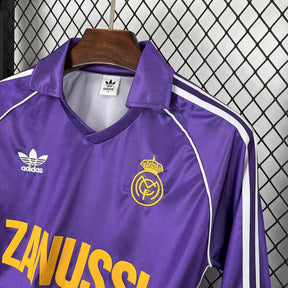 Camisa Real Madrid Third 84/85 - Versão (Retrô) Manga Comprida