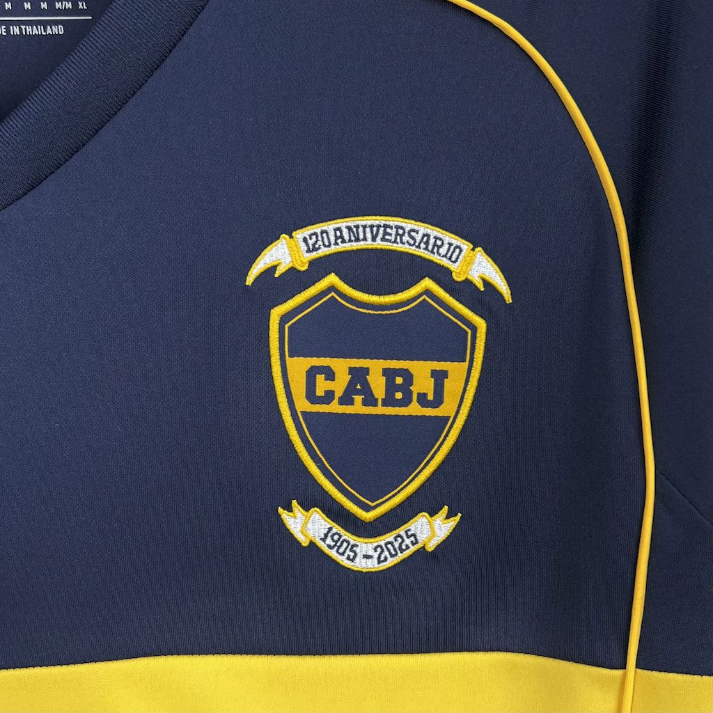 Camisa Boca Juniors Aniversário De 120 Anos 25/26 - Versão (Torcedor) Masculina