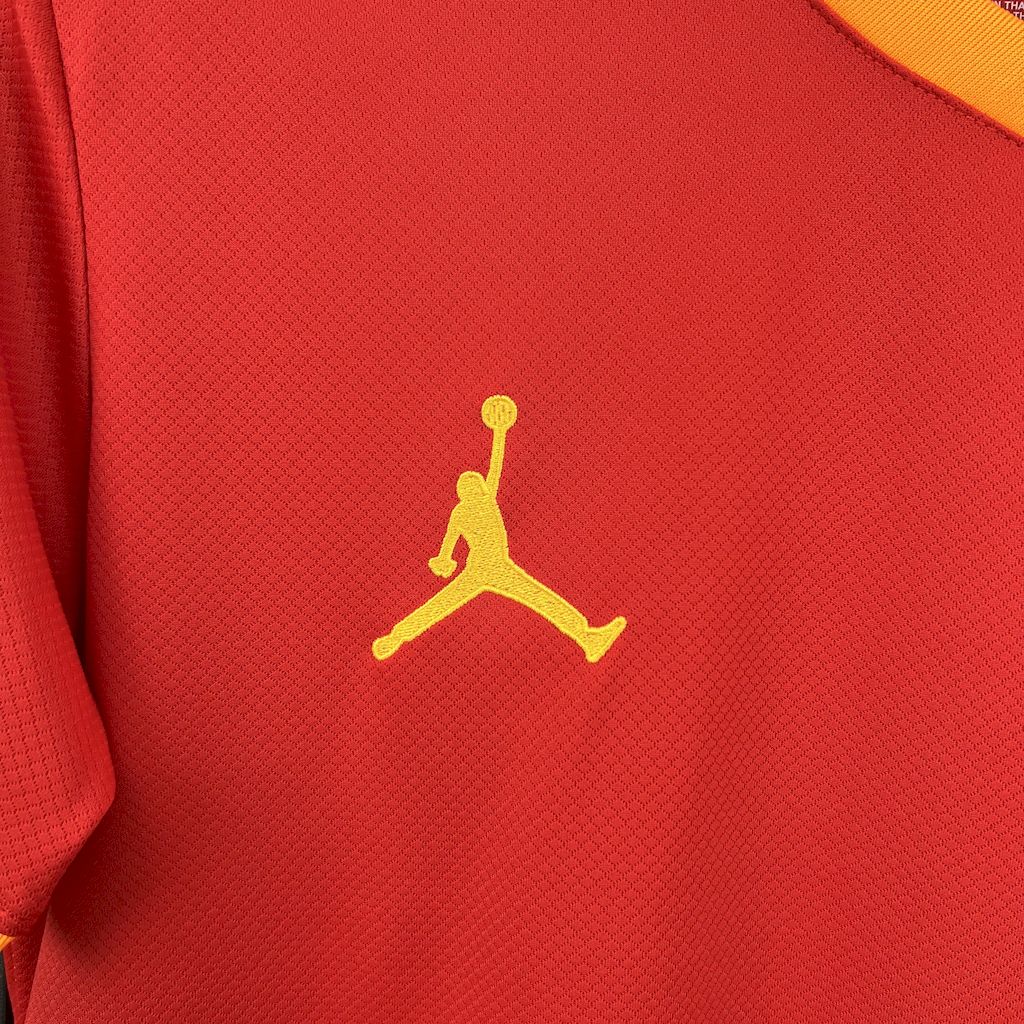 Camisa Brasil Jordan Edição-Especial - Vermelha 25/26 - (Torcedor) Masculina