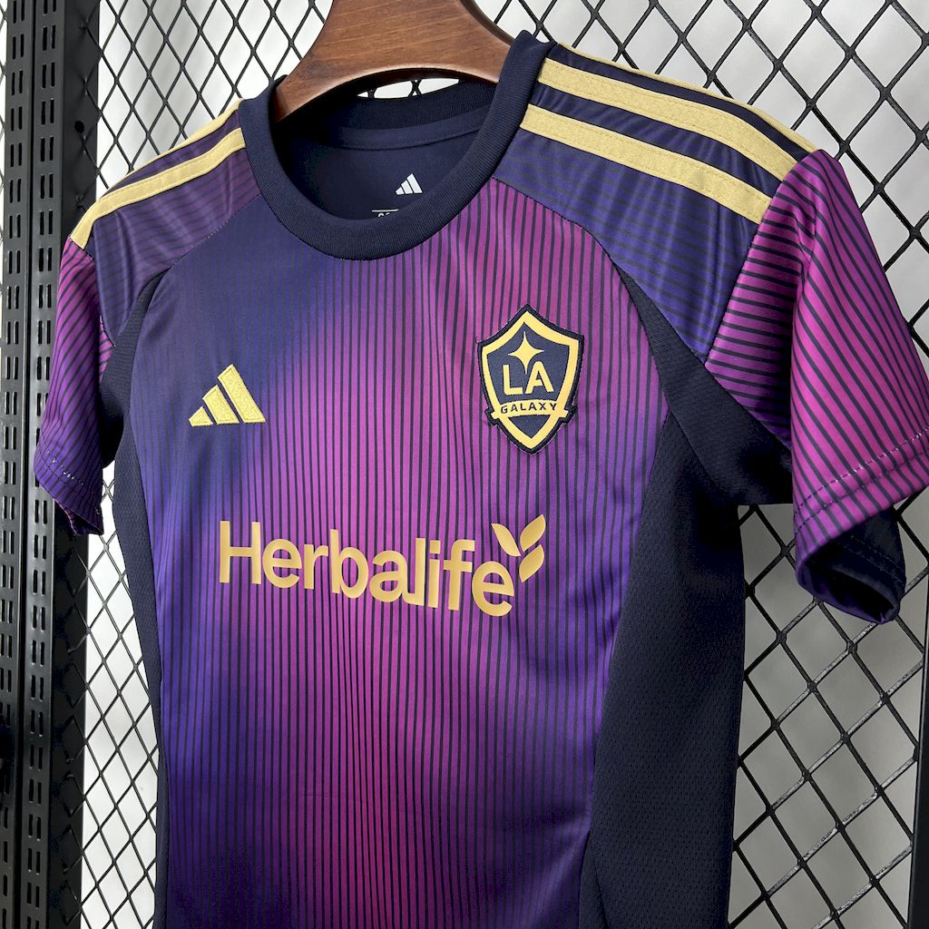 Kit Infantil LA Galaxy 2025 Away