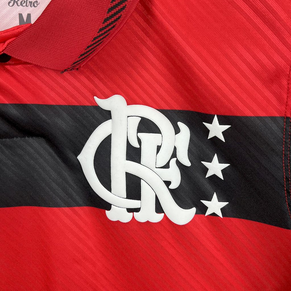 Camisa Flamengo Lifestyler (Retrô) 25/26 - Adidas (Torcedor) Masculina