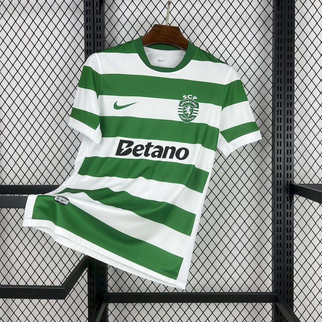 Camisa Sporting Home 25/26 - Versão (Torcedor) Masculina