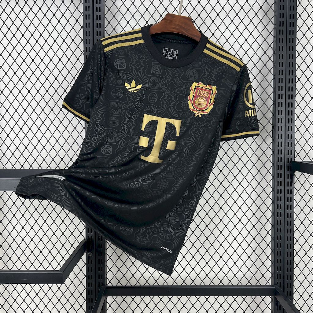 Camisa Bayern de Munique 24/25 Aniversário 125 Anos Black - (Torcedor)