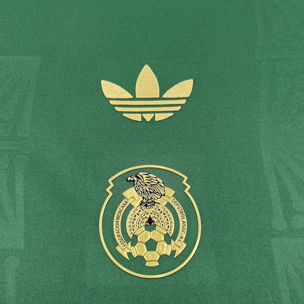 Camisa México Gold-Verde 25/26 - Versão (Feminina)