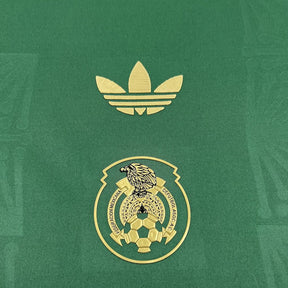 Camisa México Gold-Verde 25/26 - Versão (Feminina)