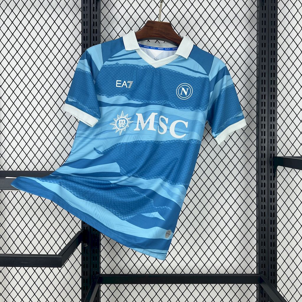 Camisa Napoli Partenope 25/26 - (Torcedor) Masculina