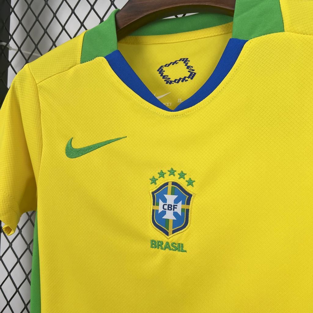 Kit Infantil Brasil Feminino Home 2025