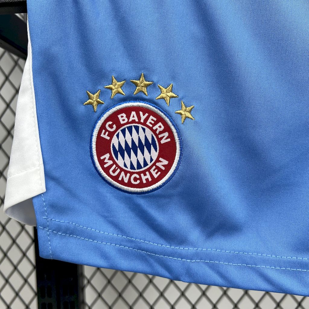 Kit Infantil Bayern de Munique 25/26 Goleiro Away Azul