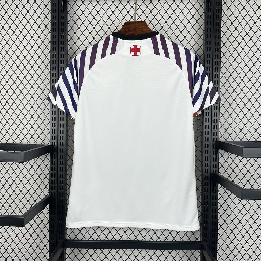Camisa Vasco Da Gama Branca 24/25 - Kappa (Torcedor) Masculina