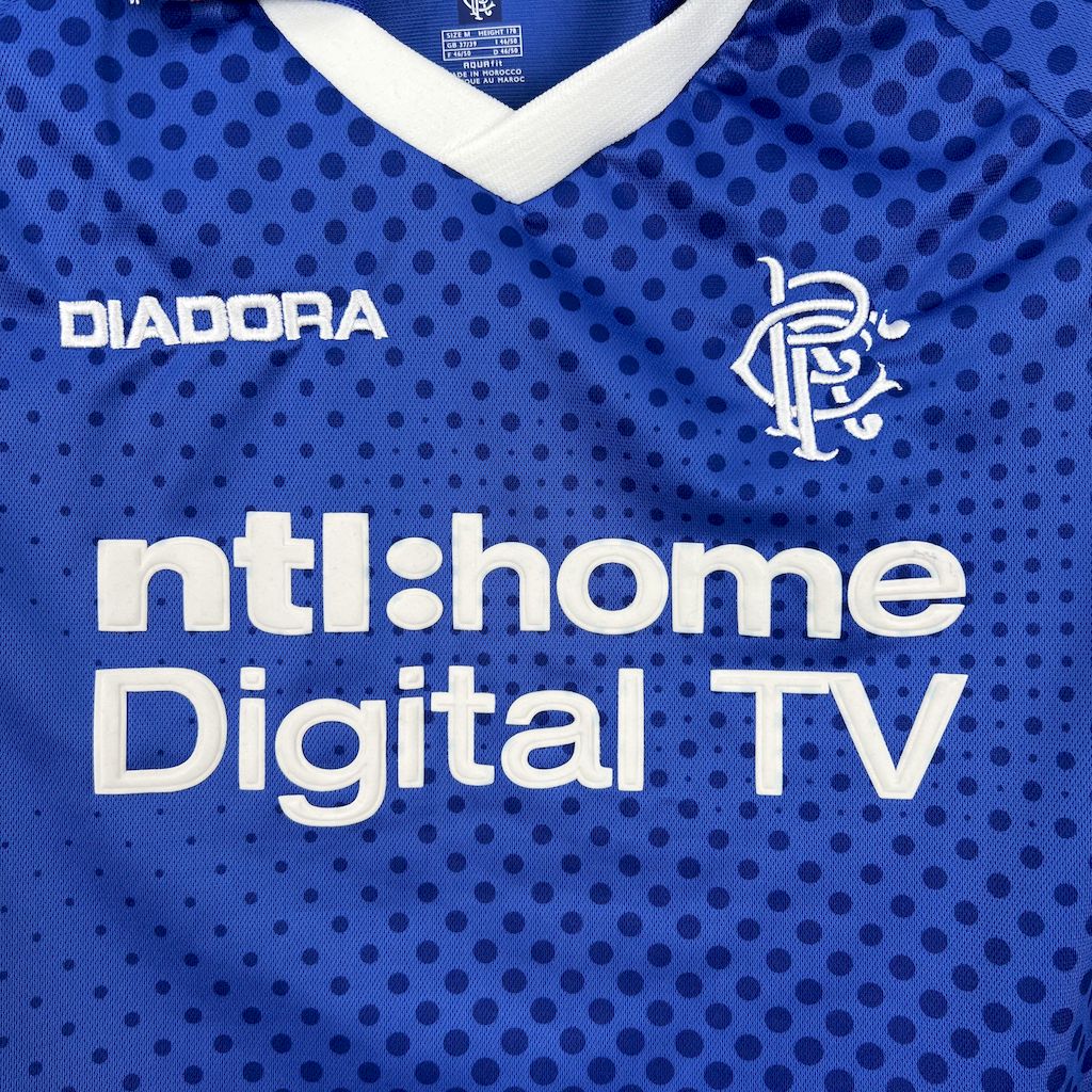 Camisa Rangers Home 02/03 - Versão (Retrô)