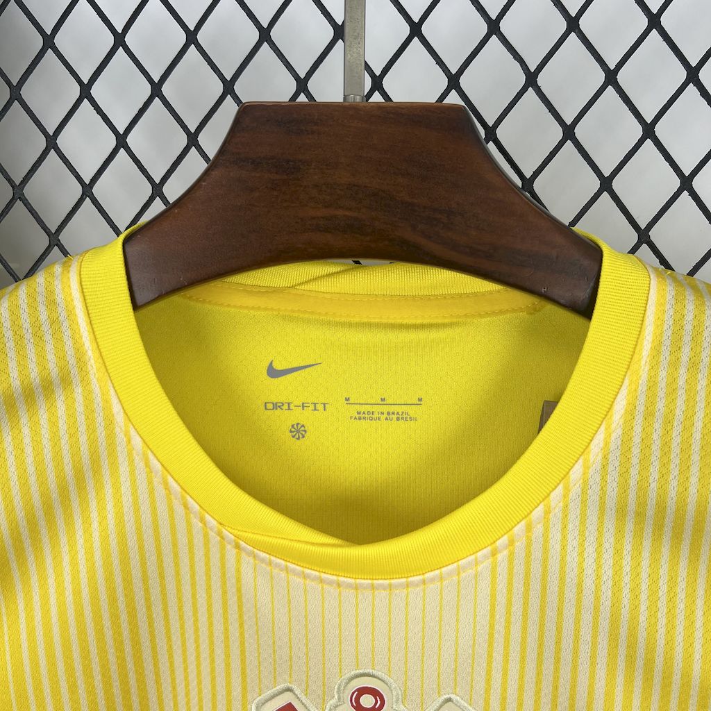 Camisa Corinthians Goleiro-Amarela 25/26 - Versão (Torcedor) Masculina