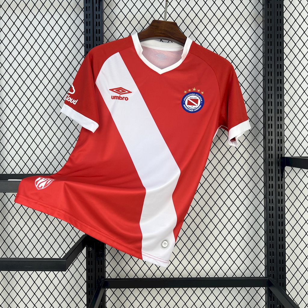 Camisa Argentinos Juniors Home 25/26 - (Torcedor) Masculina