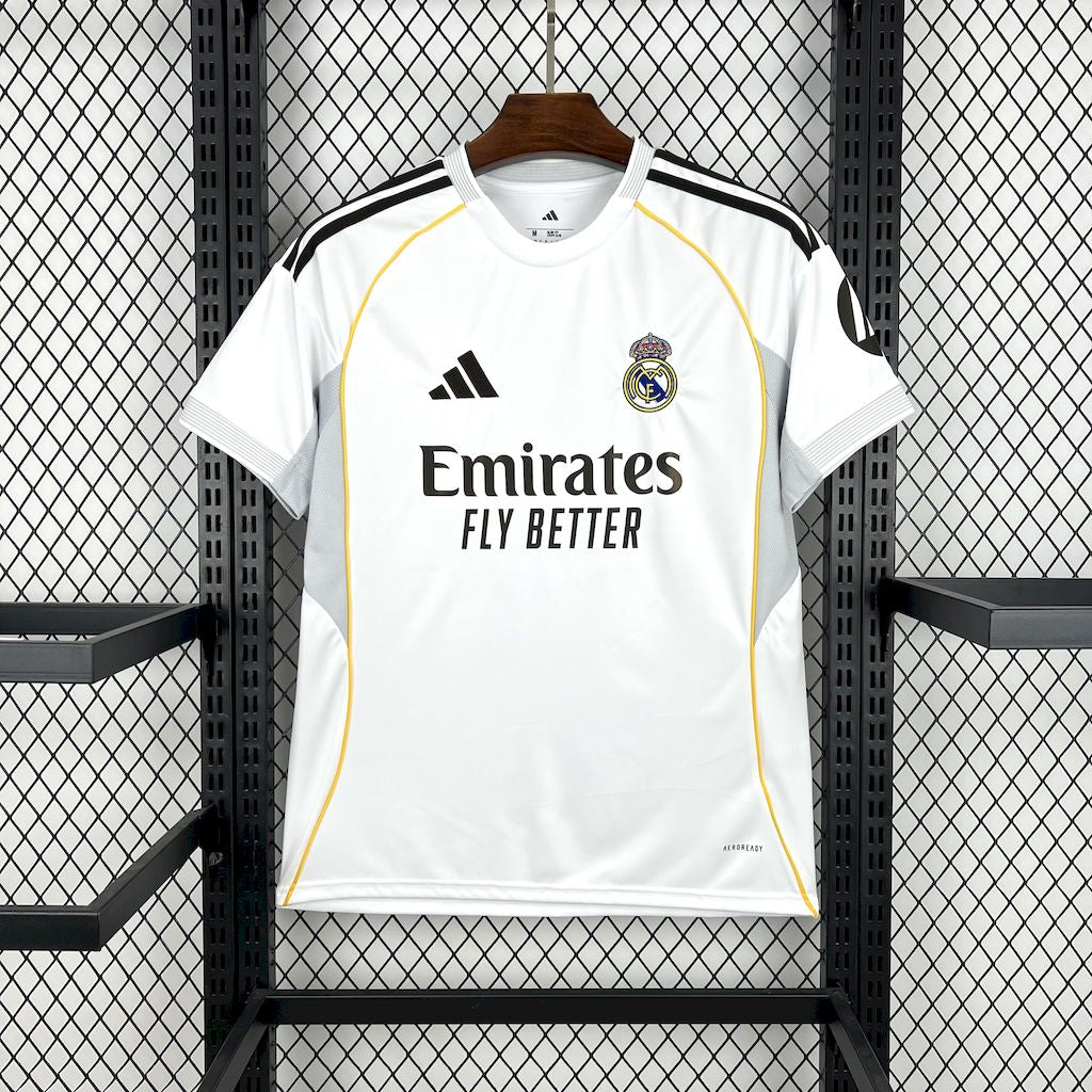 Camisa Real Madrid Home 25/26 - (Torcedor) Masculina