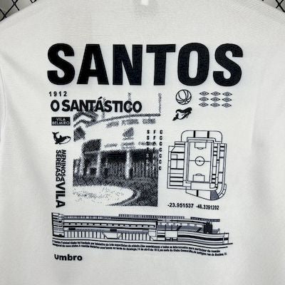 Camisa Santos Concentração 25/26 - Versão (Torcedor) Masculina