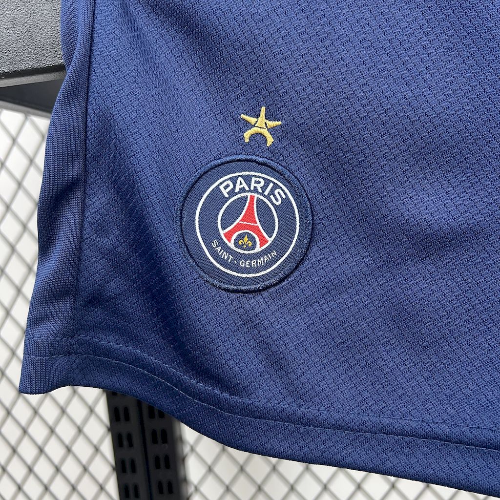 Kit Infantil PSG 24/25 Home (Com Estrelas)