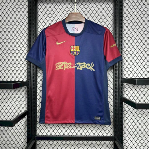 Camisa Barcelona 24/25 Home (Travis Scott) - (Torcedor)