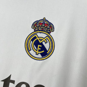 Camisa Real Madrid Home Manga Longa 25/26 - (Torcedor) Masculina