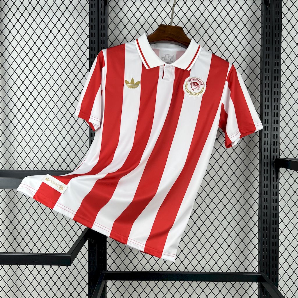 Camisa Olympiacos Aniversário De 100 Anos 25/26 - (Torcedor) Masculina