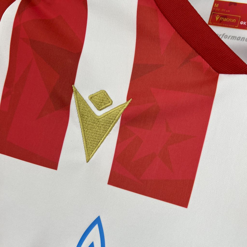 Camisa Estrela Vermelha Home 24/25 - (Torcedor) Masculina