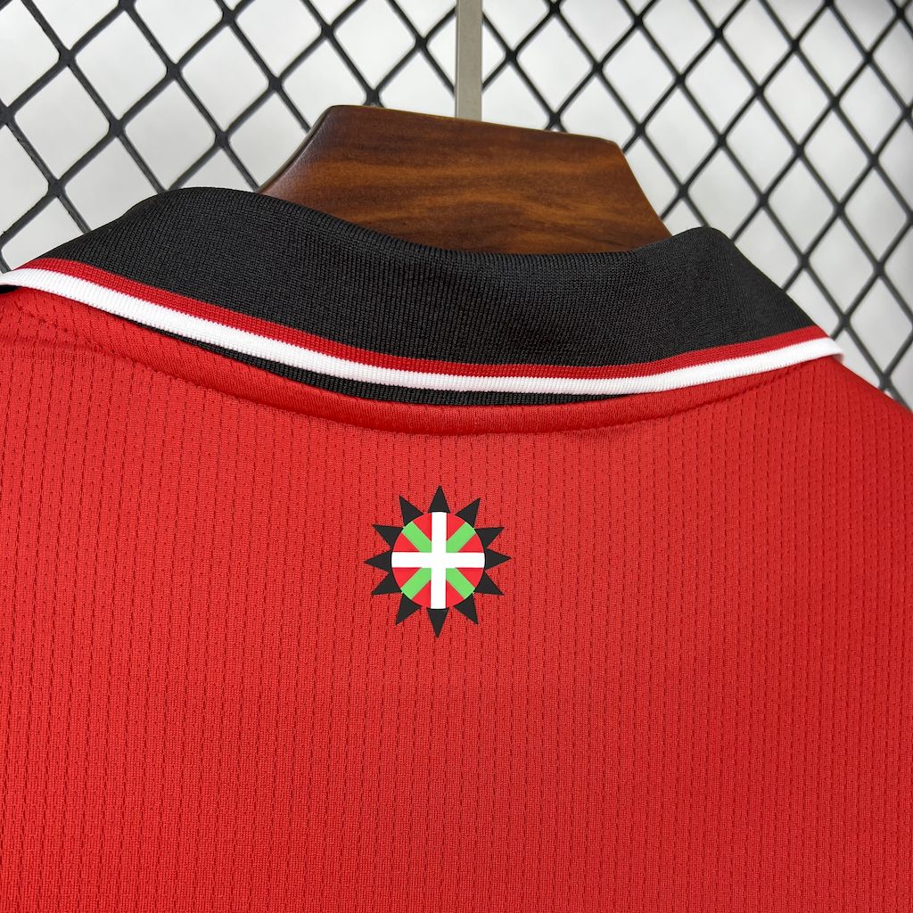 Camisa Athletic Bilbao Home 25/26 - Versão (Torcedor) Masculina