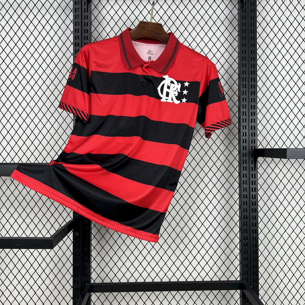 Camisa Flamengo Lifestyler (Retrô) 25/26 - Adidas (Torcedor) Masculina