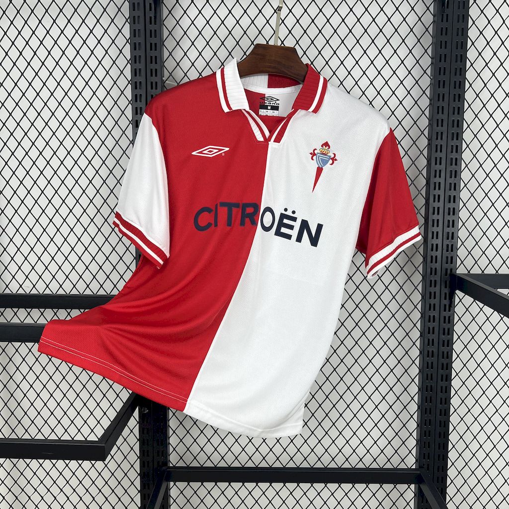Camisa Celta De Vigo Away 01/02 - Versão (Retrô)