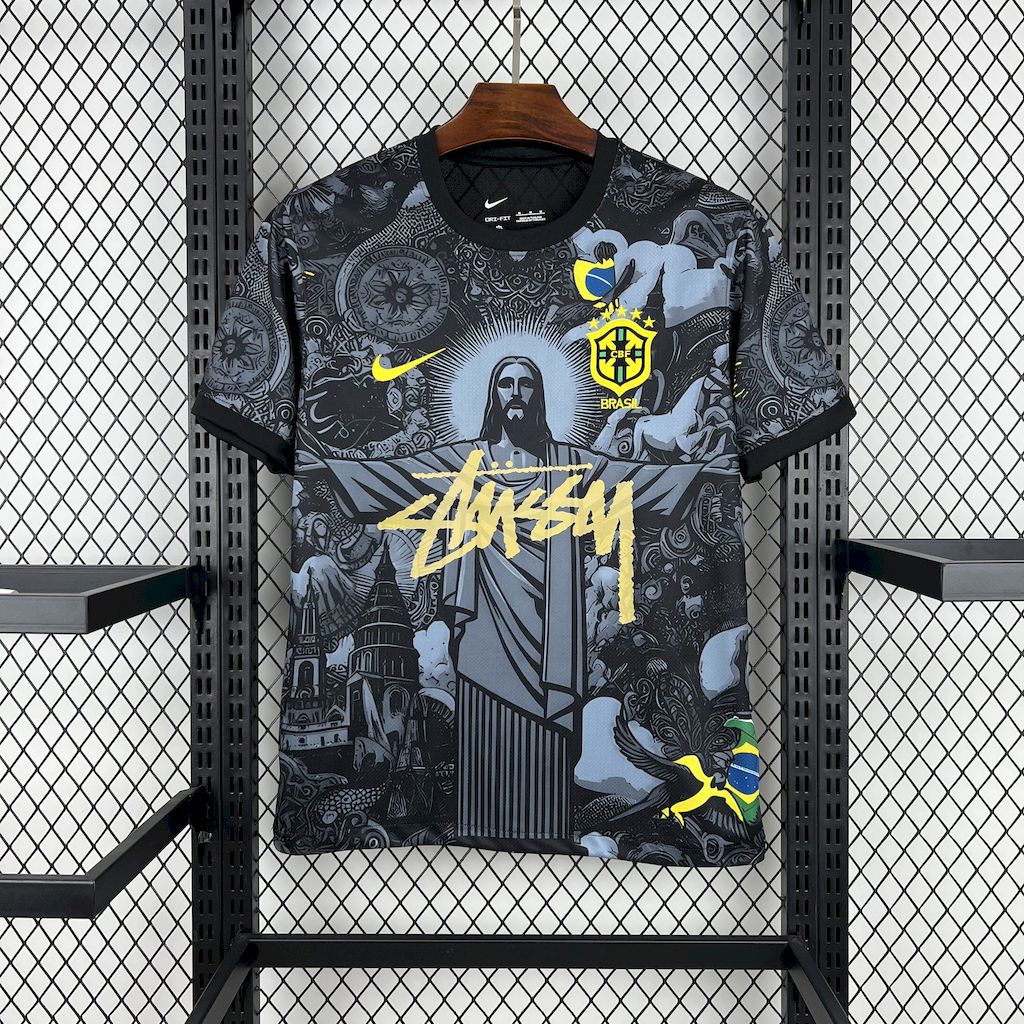 Camisa Brasil 24/25 (Stussy) - (Torcedor)