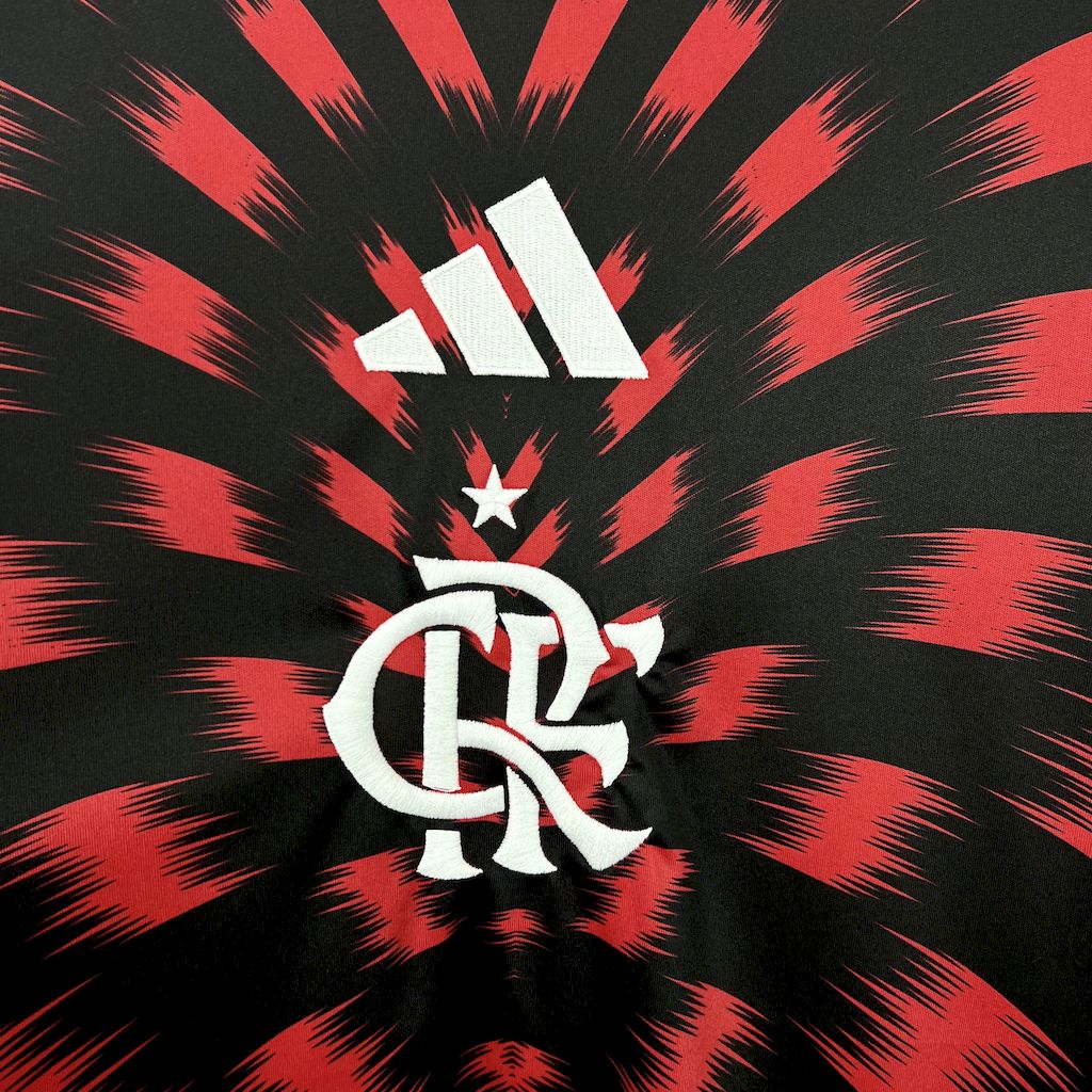 Camisa Flamengo Pré-Jogo 25/26 - Adidas (Torcedor) Masculina