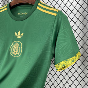 Camisa México Gold-Verde 25/26 - (Torcedor) Masculina