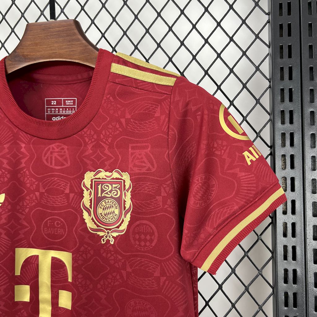 Kit Infantil Bayern de Munique 24/25 Aniversário 125 Anos