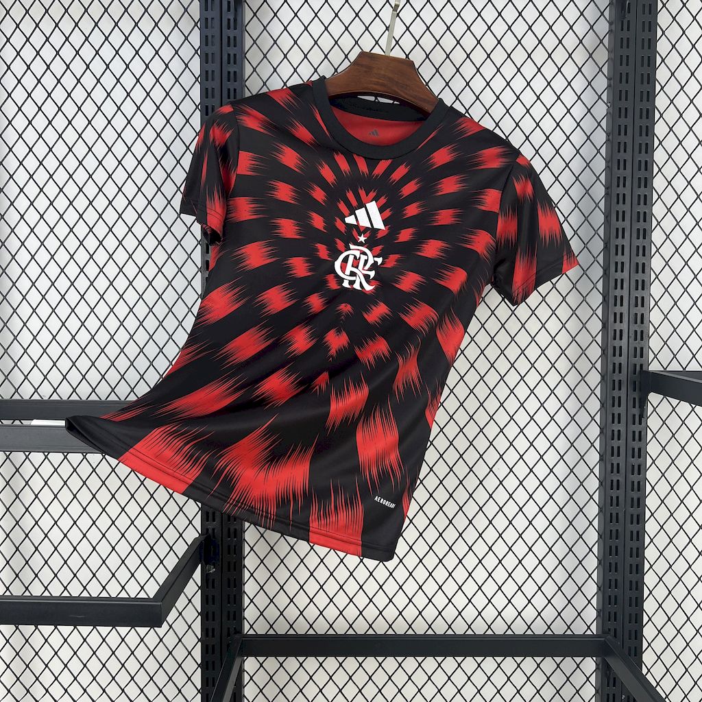 Camisa Flamengo 2025 Pré-Jogo - (Feminina)