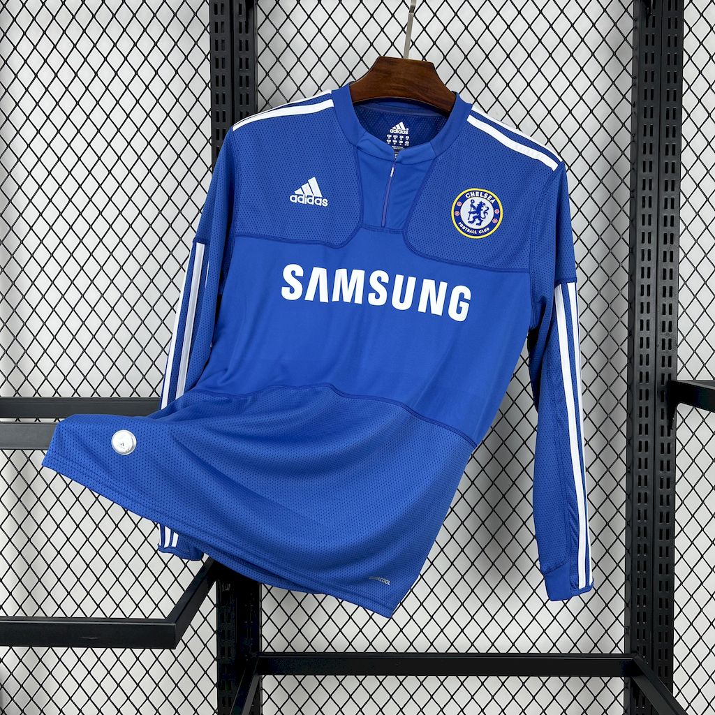 Camisa Chelsea 09/10 Home - (Retrô) Manga Longa