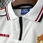 Camisa Manchester united Branca 98/99 - Versão (Retrô)