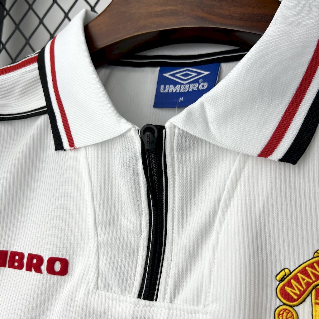 Camisa Manchester united Branca 98/99 - Versão (Retrô)